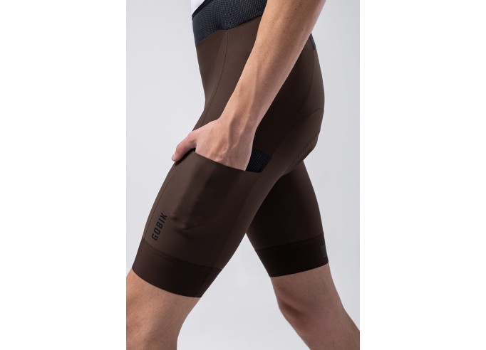 Bib shorts GRIT 2.0 men COCOA - K10 