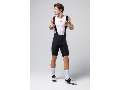 Bib shorts MATT COMPACT 2.0 men BLACK - K10 