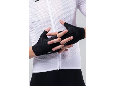 Short gloves VIPER SOLID unisex BLACK 