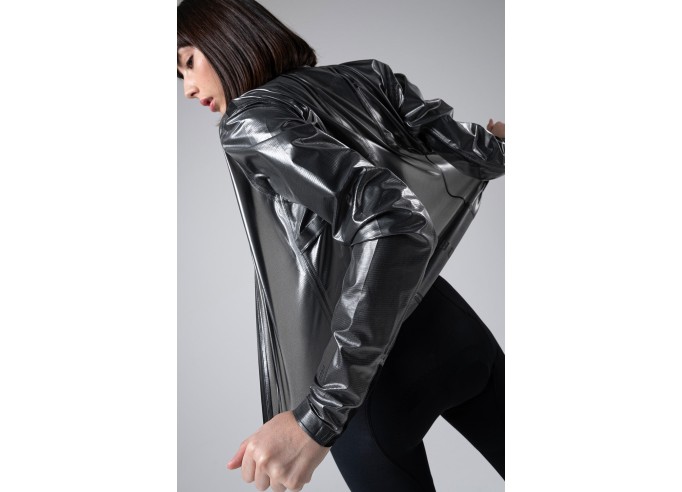 Lengvas neperlijamas švarkas PLUVIA 2.0 UNISEX TRUE BLACK 