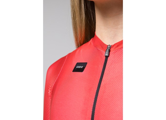 Dviratininko maikutė trumpomis rankovėmis ATTITUDE 2.0 WOMEN BARBERRY 