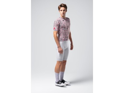 Dviratininko maikutė trumpomis rankovėmis CX PRO 4.0 UNISEX CERISE 