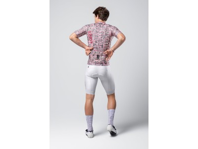 Dviratininko maikutė trumpomis rankovėmis CX PRO 4.0 UNISEX CERISE 