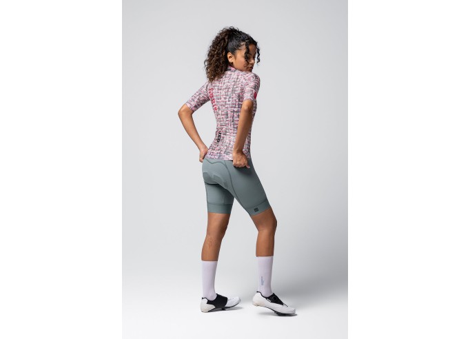 Dviratininko maikutė trumpomis rankovėmis CX PRO 4.0 UNISEX CERISE 