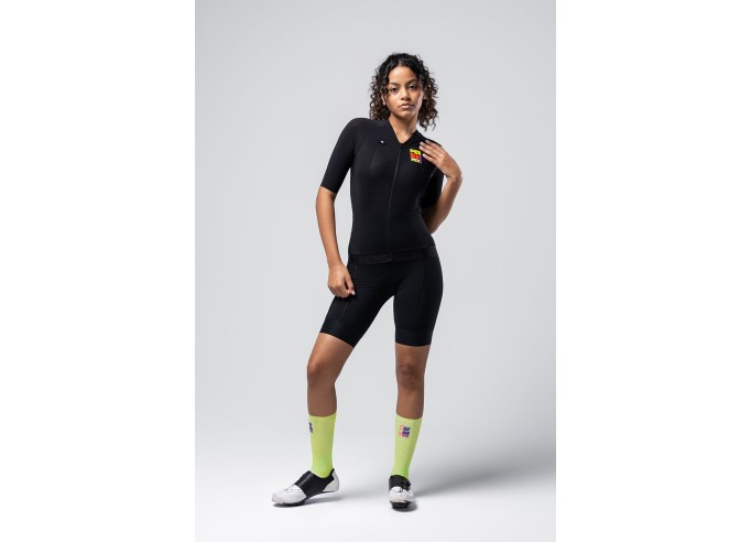 Short sleeve jersey CX SOLID unisex HK BLACK 