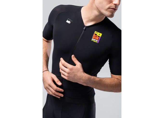 Short sleeve jersey CX SOLID unisex HK BLACK 