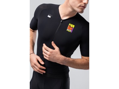 Short sleeve jersey CX SOLID unisex HK BLACK 