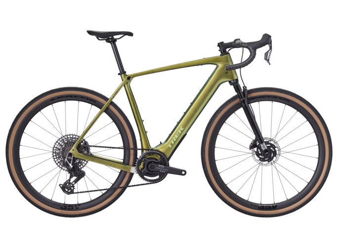 TREK Checkpoint+ SL 7 AXS elektrinis gravel dviratis | Chameleon Green