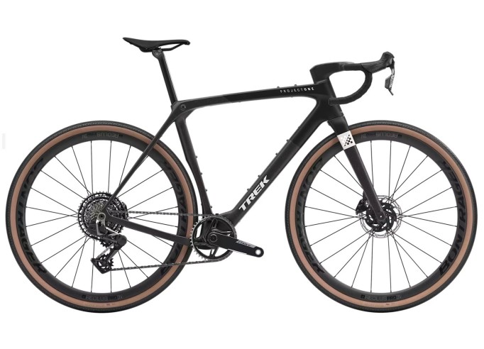 TREK Checkmate SLR 7 AXS gravel dviratis | Gloss Trek Black/Matte Carbon Smoke