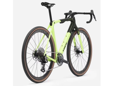 Gravel bike TREK Checkmate SLR 9 AXS | Olive Drab/Glowstick