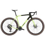 TREK Checkmate SLR 9 AXS gravel dviratis | Olive Drab/Glowstick