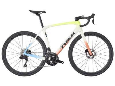 TREK Domane SL 6 Gen 4 plento dviratis | Era White/Glowstick/Coral Fade