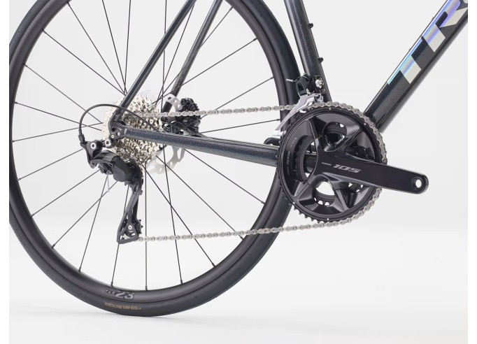 TREK Emonda ALR 5 plento dviratis | Slate Prismatic/Black Prismatic Fade