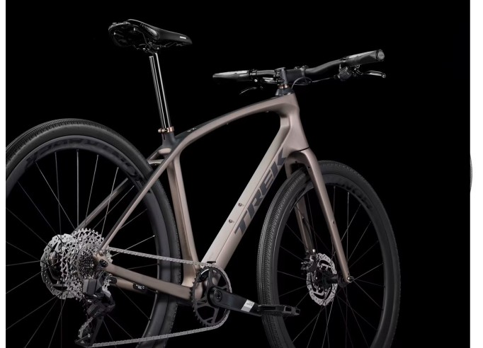 TREK FX Sport SL 6 fitness dviratis | Matte Bronze Age/Deep Smoke