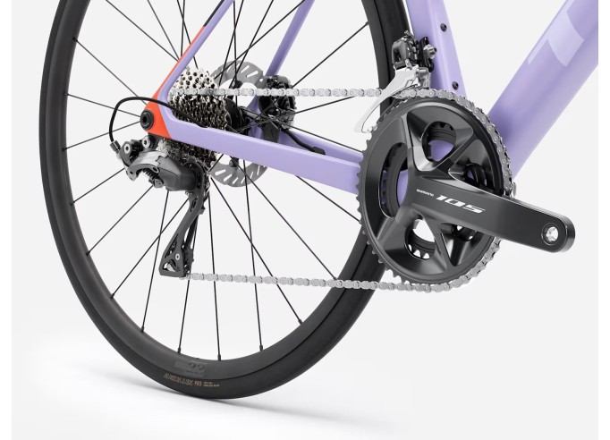 TREK Madone SL 5 plento dviratis | Matte Lavender Haze/Deep Smoke