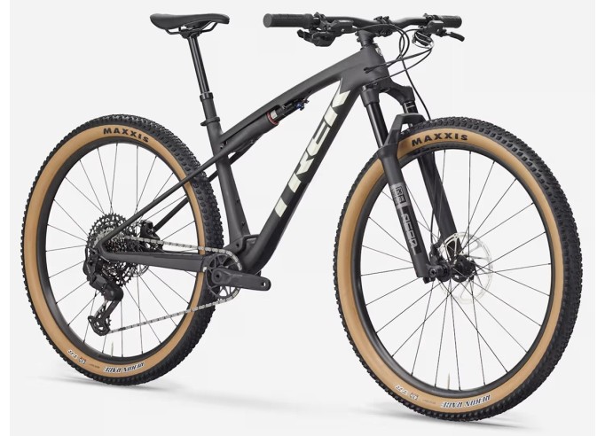 TREK Supercaliber SL 9.6 kalnų dviratis | Matte Carbon/Gloss Black Splatter