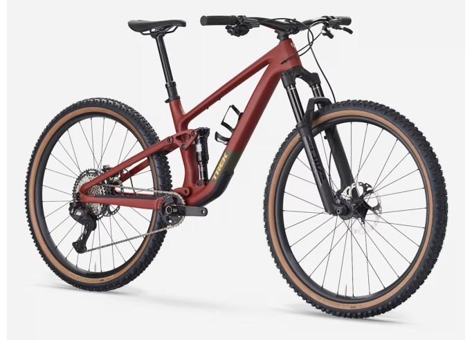 Mountainbike TREK Top Fuel 9.8 XT Di2 | Matte Sedona Red/ Pennyflake