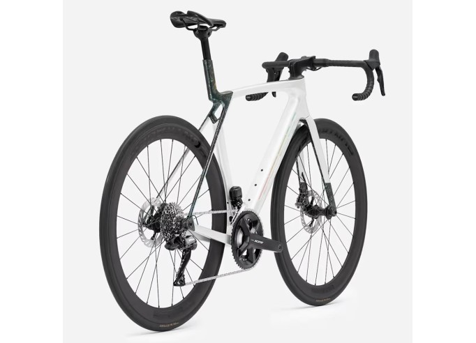 TREK Madone SL 6 plento dviratis | Gloss Crystal White/Matte Deep Smoke