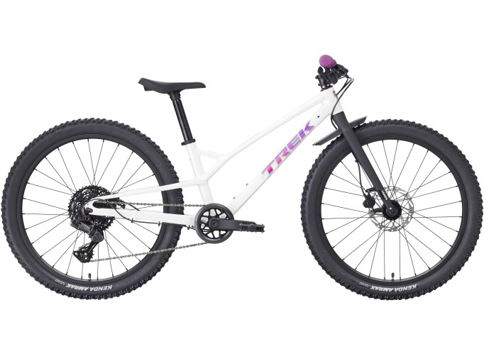 TREK Wahoo 24 Trail vaikiškas dviratis | Crystal White