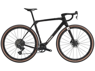 TREK Checkmate SLR 7 AXS gravel dviratis | Gloss Trek Black/Matte Carbon Smoke