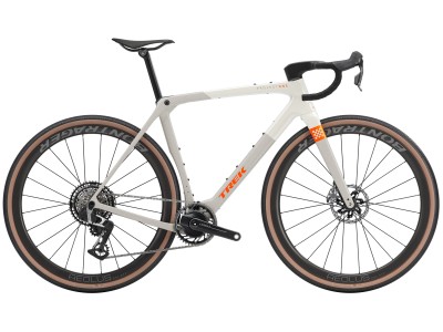 TREK Checkmate SLR 9 AXS gravel dviratis | Era White/Buff Beige