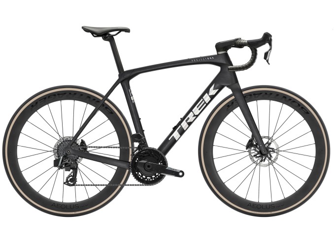 TREK Domane SLR 7 AXS Gen 4 plento dviratis | Matte Deep Smoke