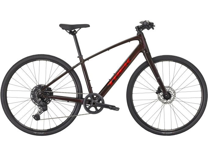 Fitness bike TREK FX 3 stepover | Dark Carmine