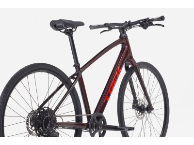 Fitness bike TREK FX 3 stepover | Dark Carmine