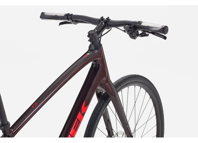 Fitness bike TREK FX 3 stepover | Dark Carmine