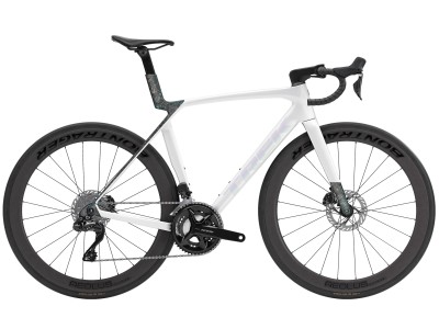 Road bike TREK Madone SL 6 | Gloss Crystal White/Matte Deep Smoke