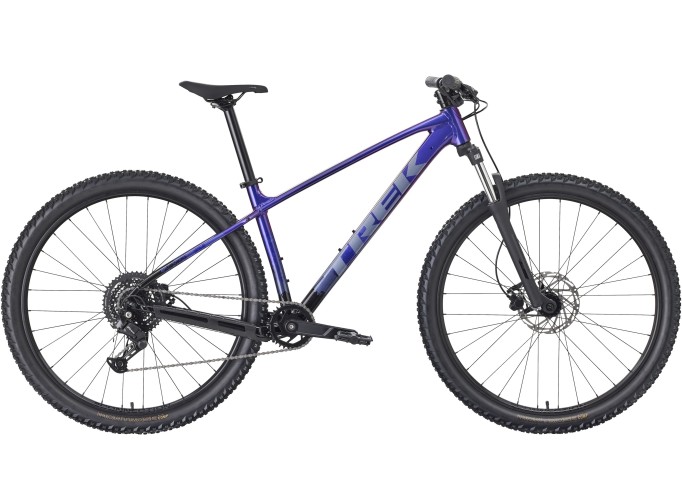 TREK Marlin 4 Gen 3 kalnų dviratis | Purple Flip/Black Fade