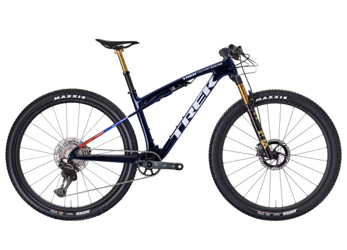 Mountainbike TREK Supercaliber SLR 9.9 XTR Di2 | Navy Smoke