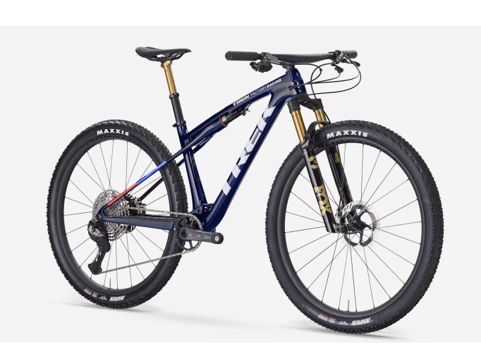 Mountainbike TREK Supercaliber SLR 9.9 XTR Di2 | Navy Smoke