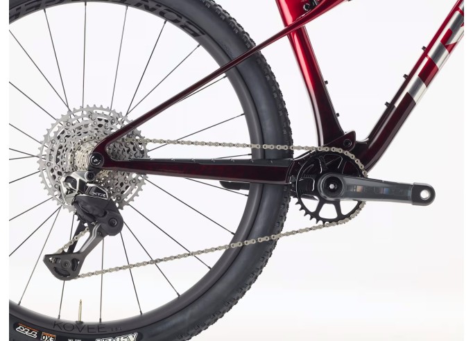 Mountainbike TREK Supercaliber SLR 9.9 XTR Di2 | Red Smoke/Drizzle