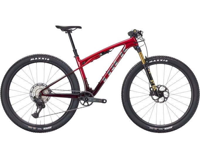 Mountainbike TREK Supercaliber SLR 9.8 XT Di2 | Red Smoke/Drizzle