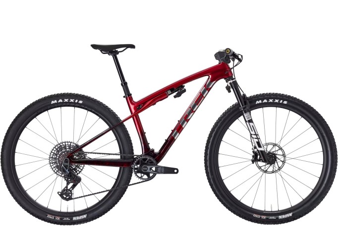 Mountainbike TREK Supercaliber SLR 9.8 X0 Flight Attendant | Red Smoke/Drizzle