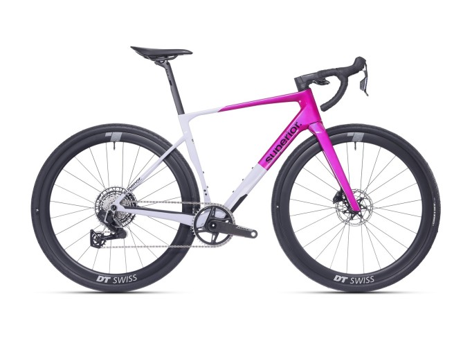 Superior XR 9.7 GR gravel dviratis | Gloss Electric Purple / Grey
