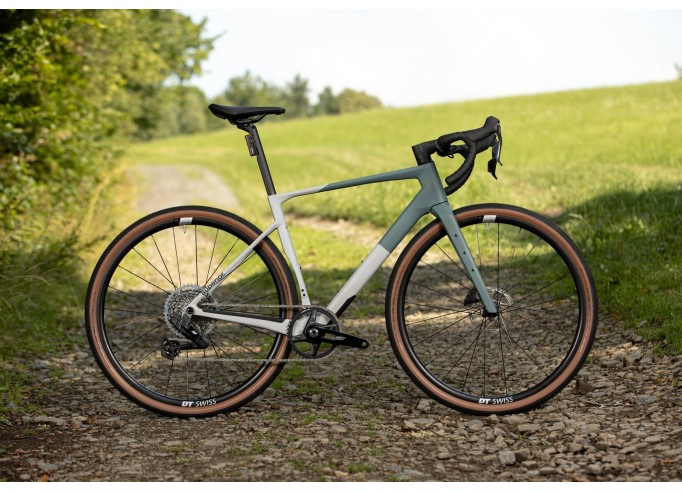 Gravel bicycle Superior XR 9.5 GRA | Matte Trooper Green / Grey