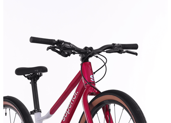 Kids bicycle Superior F.L.Y. 24 | Gloss Purple