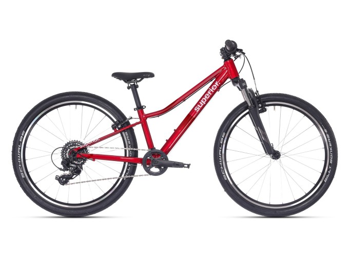 Kids bicycle Superior RACER 24 | Gloss Racing Red