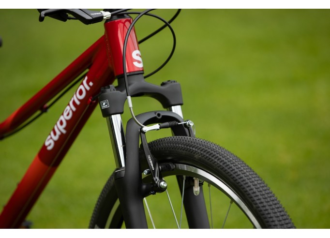 Kids bicycle Superior RACER 24 | Gloss Racing Red