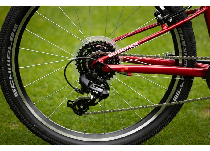 Kids bicycle Superior RACER 24 | Gloss Racing Red