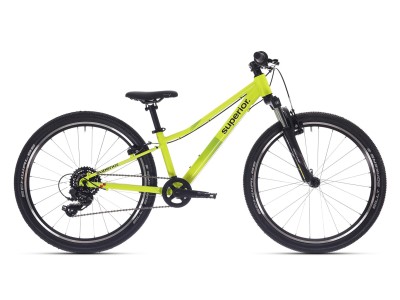 Kids bicycle Superior RACER 24 | Matte Radioactive Yellow