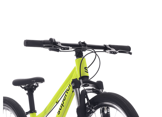 Kids bicycle Superior RACER 24 | Matte Radioactive Yellow