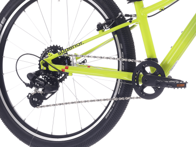 Kids bicycle Superior RACER 24 | Matte Radioactive Yellow
