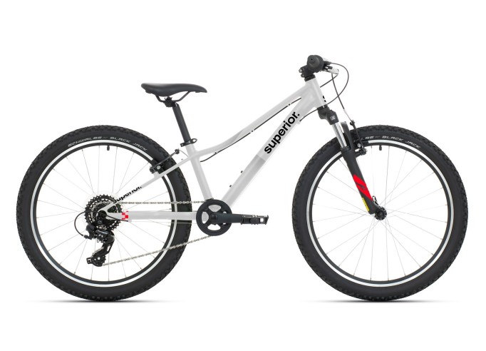 Superior RACER 24 vaikiškas dviratis | Gloss Grey