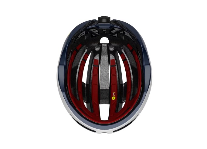 Šalmas TREK Velocis MIPS Crystal White/Nautical Navy