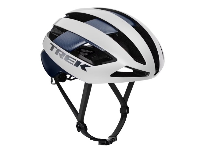 Šalmas TREK Velocis MIPS Crystal White/Nautical Navy