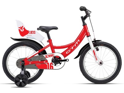 CTM JENNY vaikiškas dviratis | red