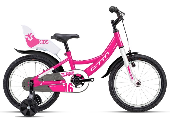 CTM JENNY vaikiškas dviratis | pink